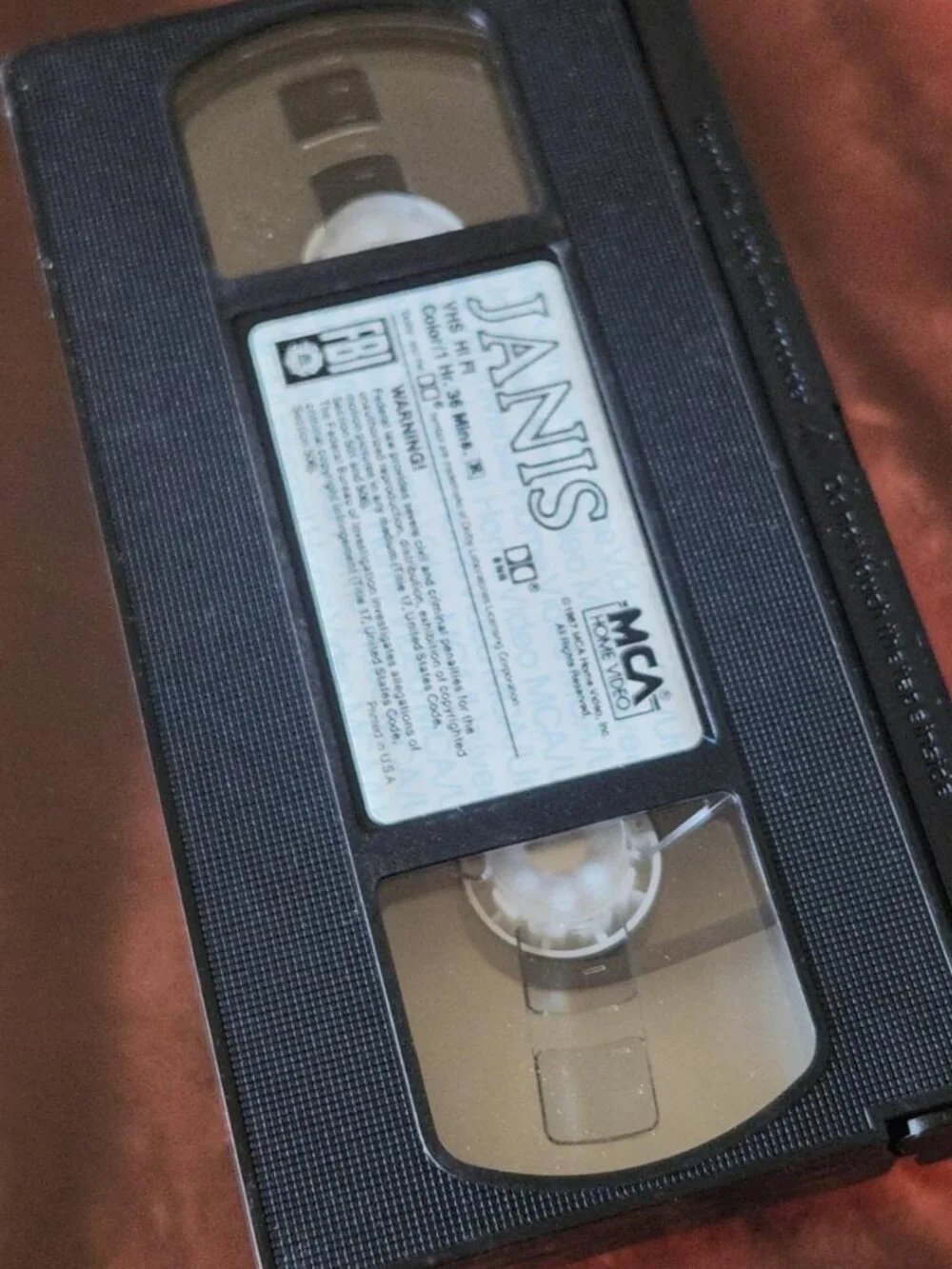 Janis: The Way She Was (A Film) - 1974/1989 - VHS